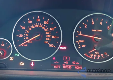 2012 BMW 328I z USA, uszkodzony, nr VIN WBA3A5G5XCNP18233